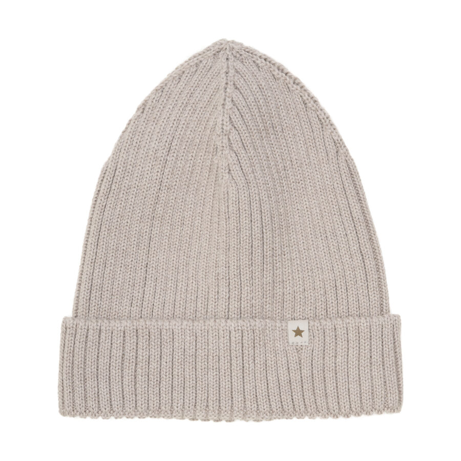 Huttelihut Czapka Beani Merino Dino Camel Melange