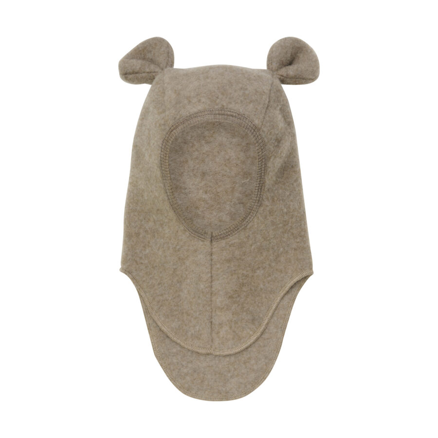 Huttelihut Kominiarka Ears Wool Fleece Merino Savannah Melange