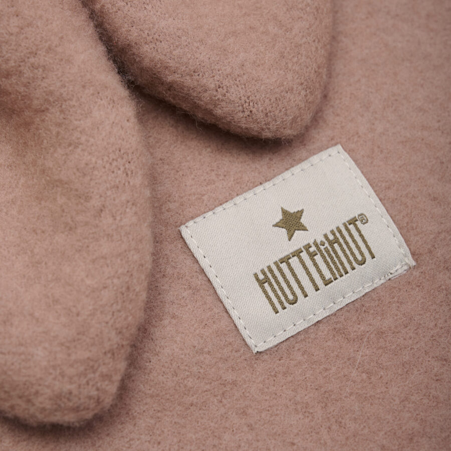 Huttelihut Kominiarka Ears Wool Fleece Bulrwoood - obrazek 3