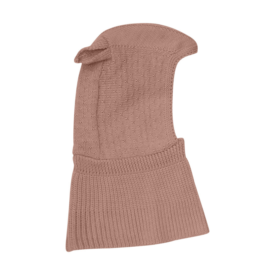 Huttlelihut Kominiarka Merino Ears Wool Knit Burlwood - obrazek 2
