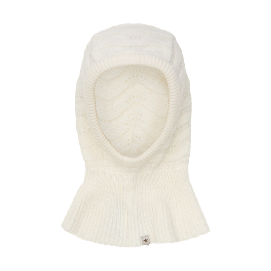 Huttelihut Kominiarka Balaclava Merino Off-white - obrazek 2