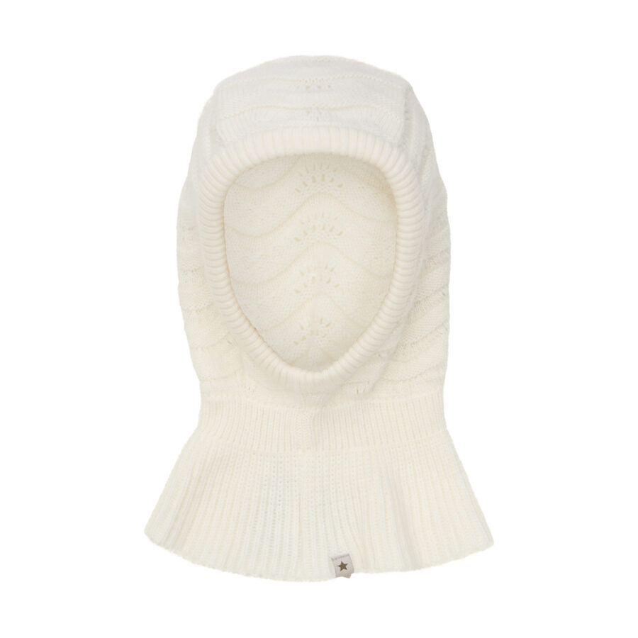 Huttelihut Kominiarka Balaclava Merino Off-white - obrazek 2