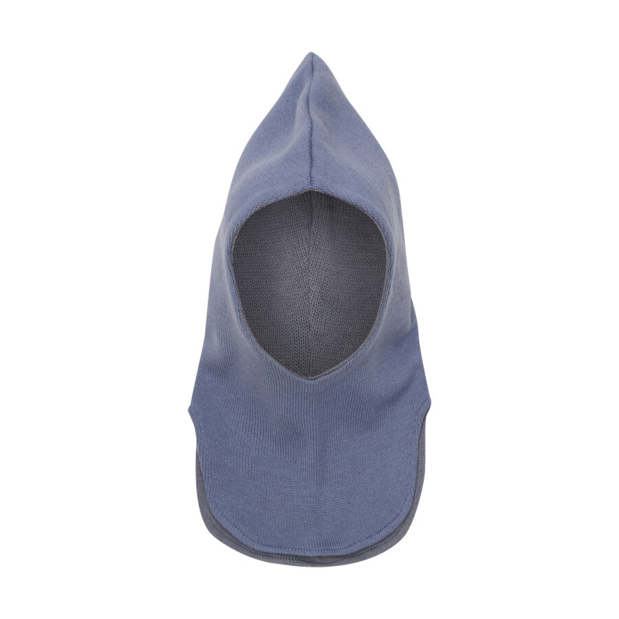 Huttelihut Kominiarka Balaclava Wool Knit Windstop Folkstone Gray - obrazek 3