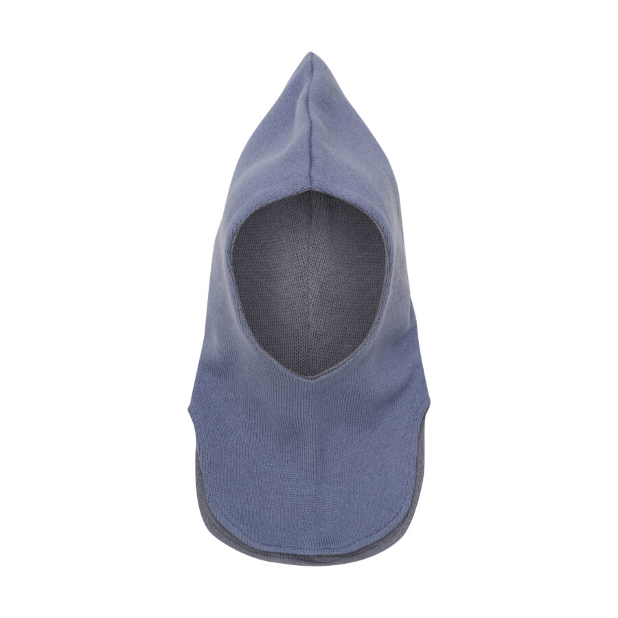 Huttelihut Kominiarka Balaclava Wool Knit Windstop Folkstone Gray - obrazek 3