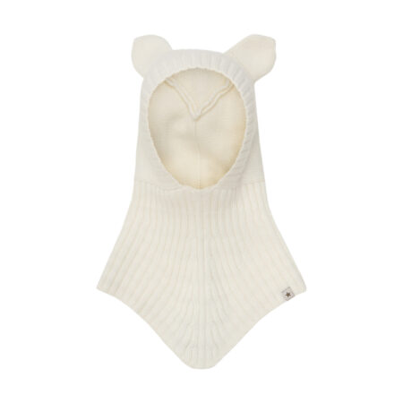 Huttelihut Kominiarka Ears Wool Knit Off White