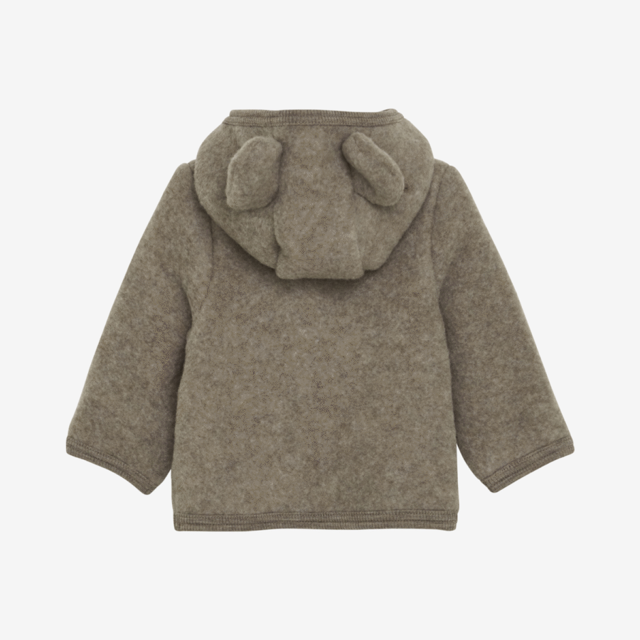 Huttelihut Kurtka Wełniana Merino Ears Savannah Melange - obrazek 2