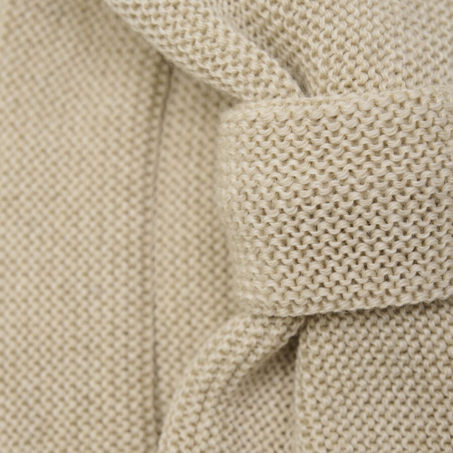 Huttelihut Opaska Wełniana Merino Sand Melange - obrazek 3