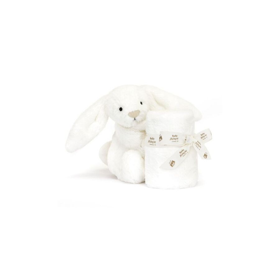 Jellycat Króliczek LUX Szmatka Przytulanka Biała 34 cm