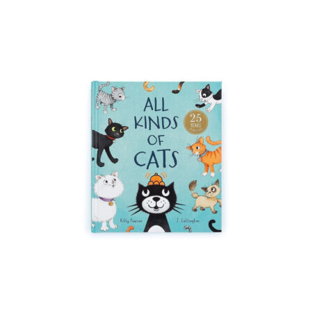 Jellycat „All Kinds of Cats” Książeczka dla Dzieci