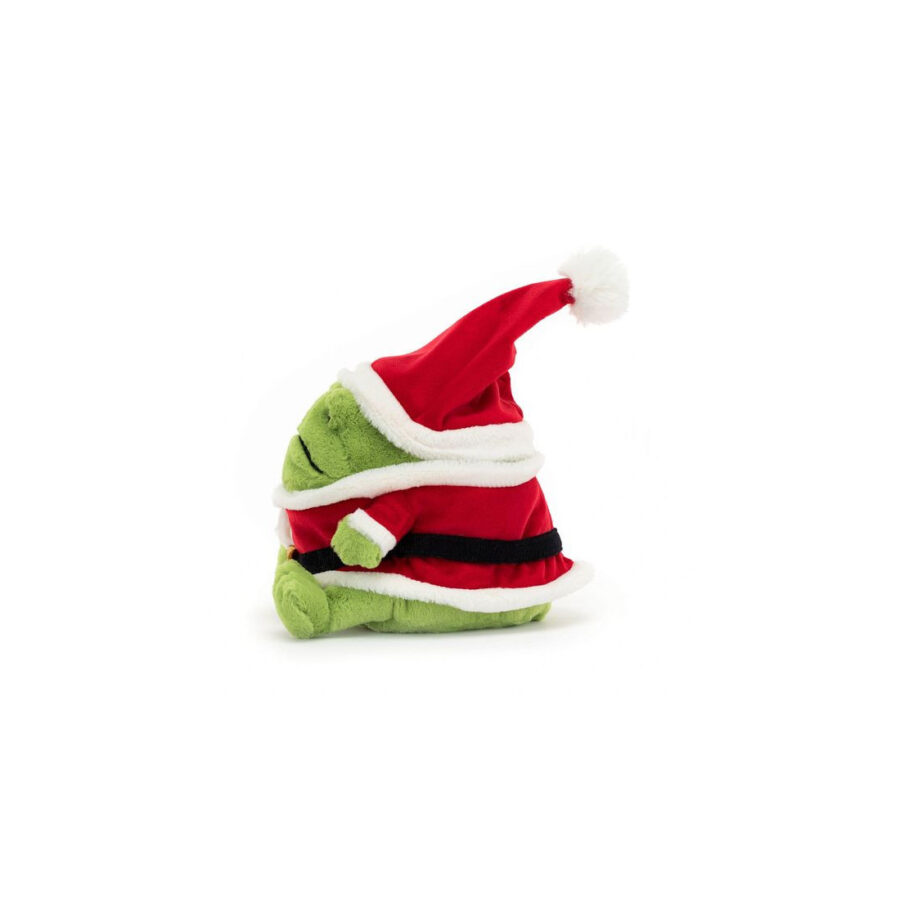 Jellycat Deszczowa Żaba Ricky Święty Mikołaj 16 cm - obrazek 2