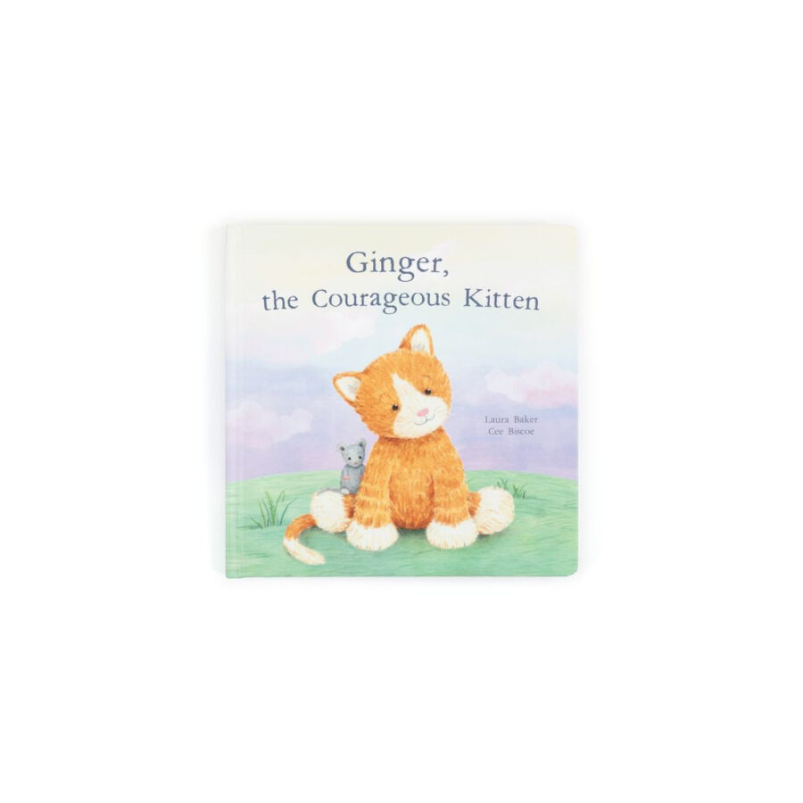 Jellycat „Ginger, the Courageous Kitten” Książeczka dla Dzieci - obrazek 4