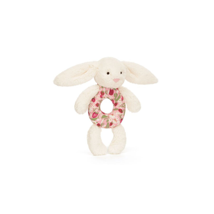 Jellycat Króliczek „Berry” Grzechotka 18 cm