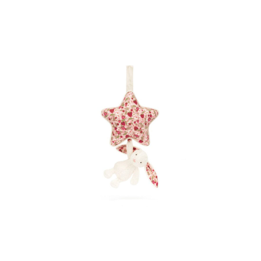 Jellycat Króliczek „Berry” z Gwiazdką i Pozytywką 30 cm