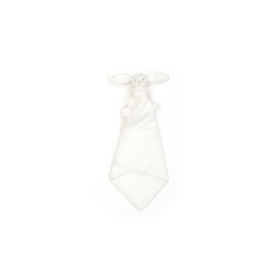 Jellycat Króliczek LUX Szmatka Przytulanka Biała 34 cm - obrazek 3