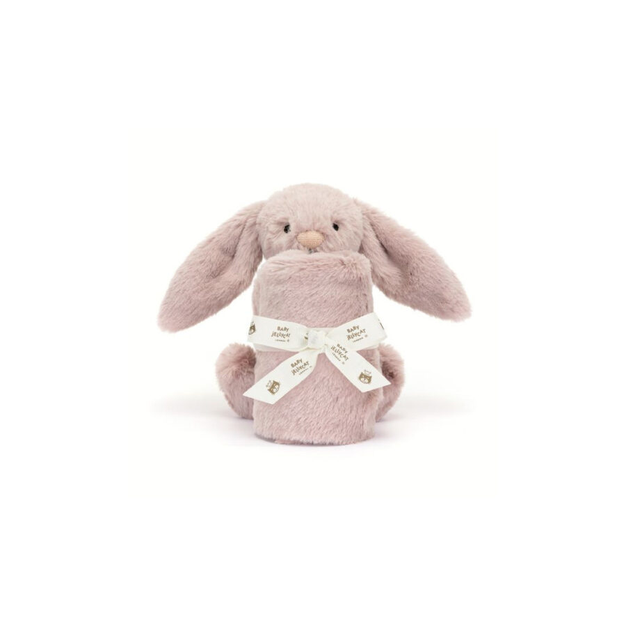 Jellycat Króliczek LUX Szmatka Przytulanka Pudrowy Róż 34 c - obrazek 3