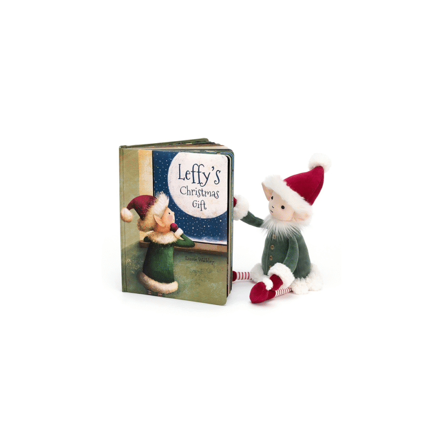 Jellycat „Leffy's Christmas Gift” Książeczka dla Dzieci - obrazek 2
