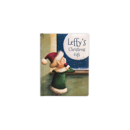 Jellycat „Leffy's Christmas Gift” Książeczka dla Dzieci