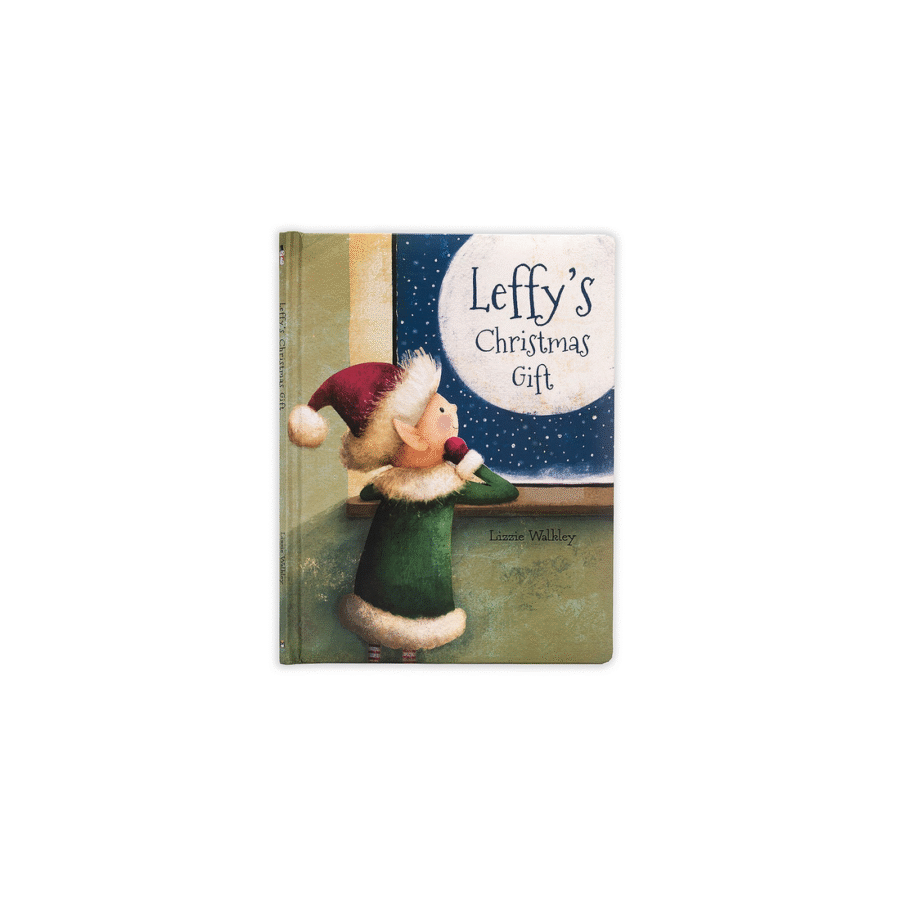 Jellycat „Leffy's Christmas Gift” Książeczka dla Dzieci