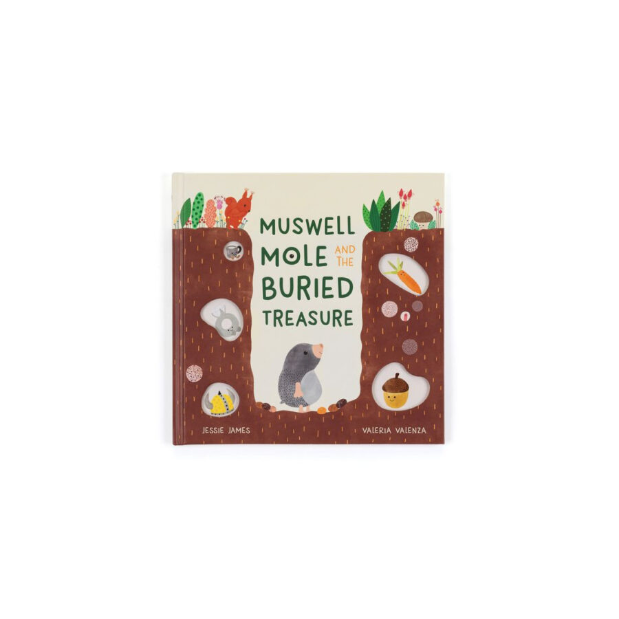 Jellycat „Muswell Mole and the Buried Treasure” - Książeczka dla Dzieci - obrazek 4