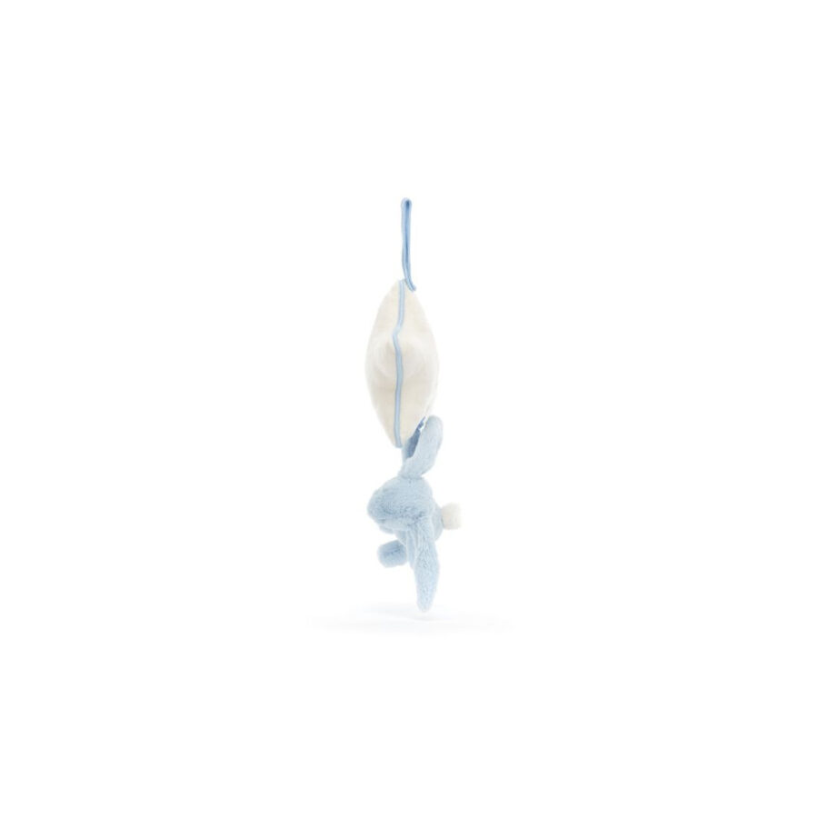 Jellycat Króliczek z Gwiazdką i Pozytywką Jasno Niebieska 3 - obrazek 3