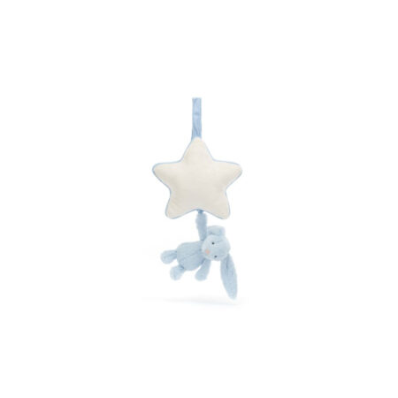 Jellycat Króliczek z Gwiazdką i Pozytywką Jasno Niebieska 3
