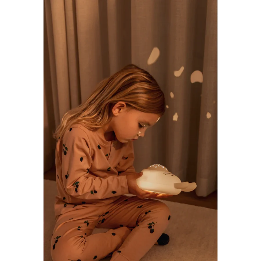 Liewood Lampka Projektor z Dźwiękiem Manuel Rabbit Sandy - obrazek 4