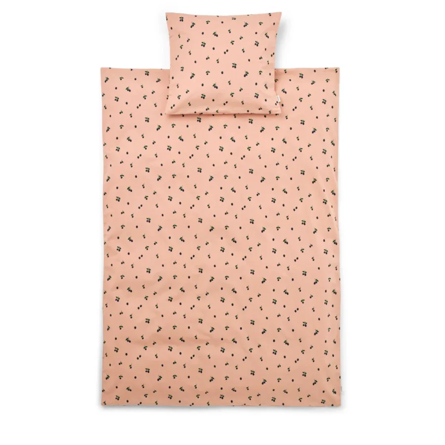 Liewood Zestaw Pościeli Carl Adult 140x200 Berry / Pale Tuscany - obrazek 2