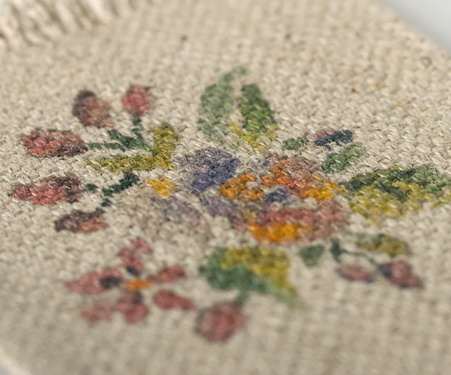 Maileg Akcesoria dla lalek - Rug, Flowers - Small - obrazek 2