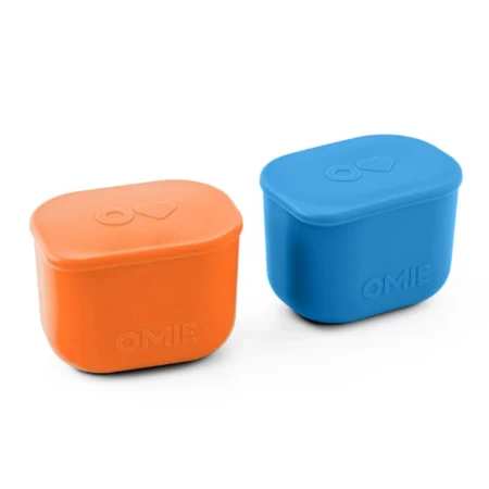 Omie Omiebox Up Dip Dwa Szczelne Pojemniczki, Blue/Orange