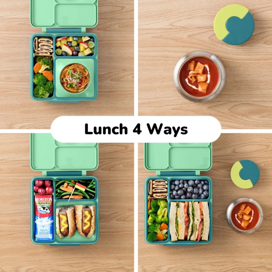 Omie Omiebox Lunch Box Z Termosem, Meadow - obrazek 2