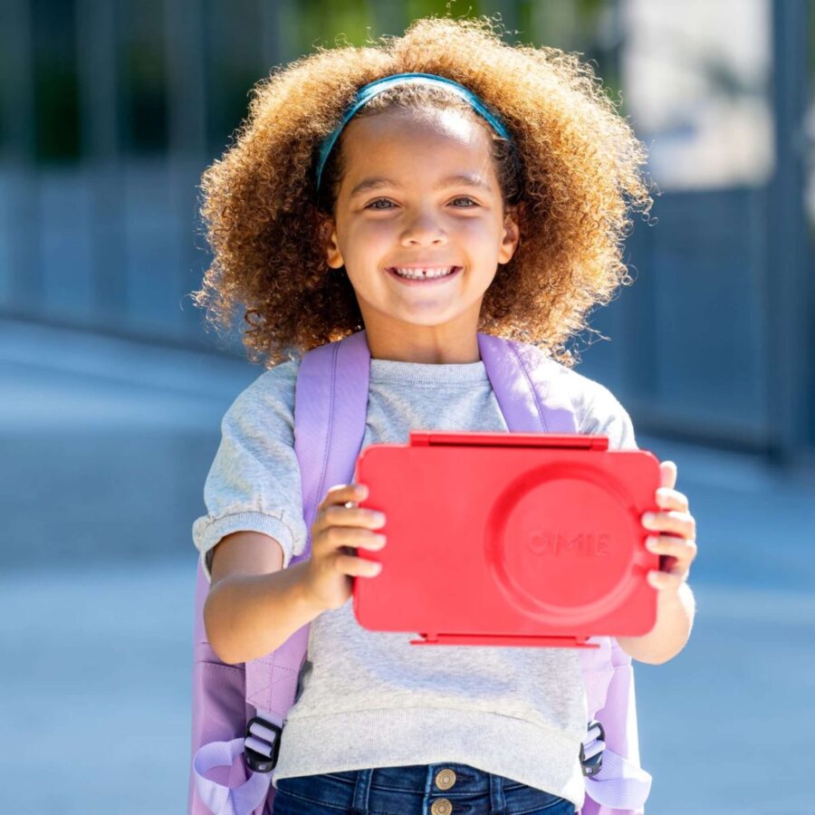 Omie Omiebox Up Lunch Box Z Termosem, Cherry Pink - obrazek 7