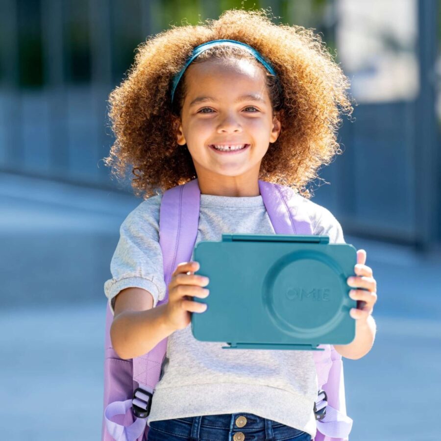 Omie Omiebox Up Lunch Box Z Termosem, Teal Green - obrazek 6