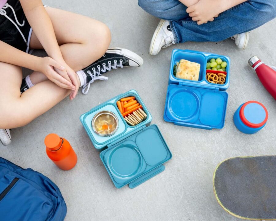 Omie Omiebox Up Lunch Box Z Termosem, Teal Green - obrazek 7