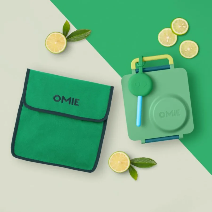 Omie Omietote Torba Lunchowa Dla Dzieci, Green - obrazek 2