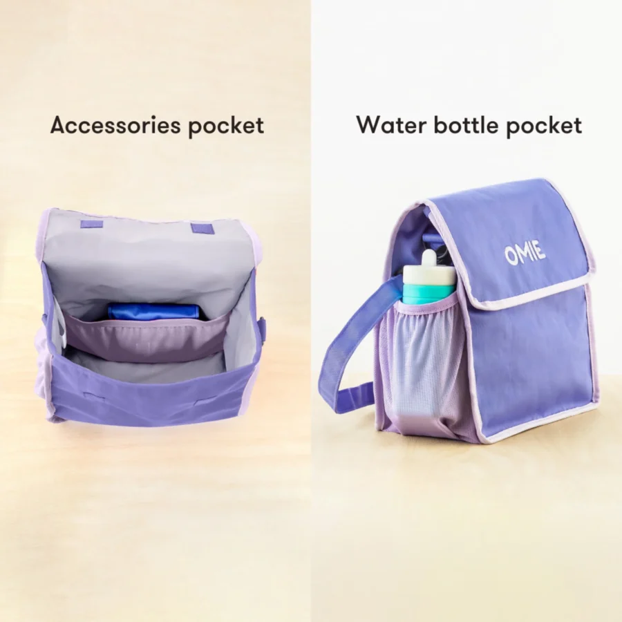 Omie Omietote Torba Lunchowa Dla Dzieci, Purple - obrazek 3