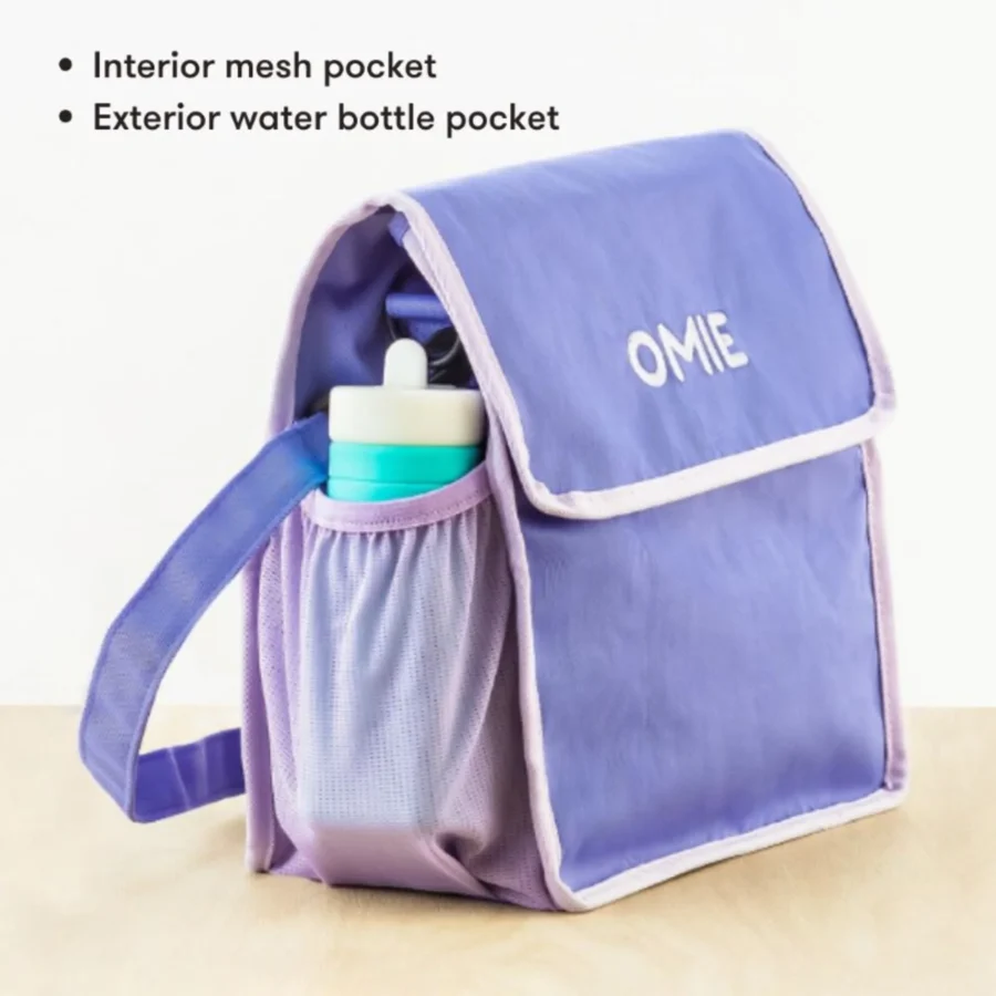 Omie Omietote Torba Lunchowa Dla Dzieci, Purple - obrazek 4
