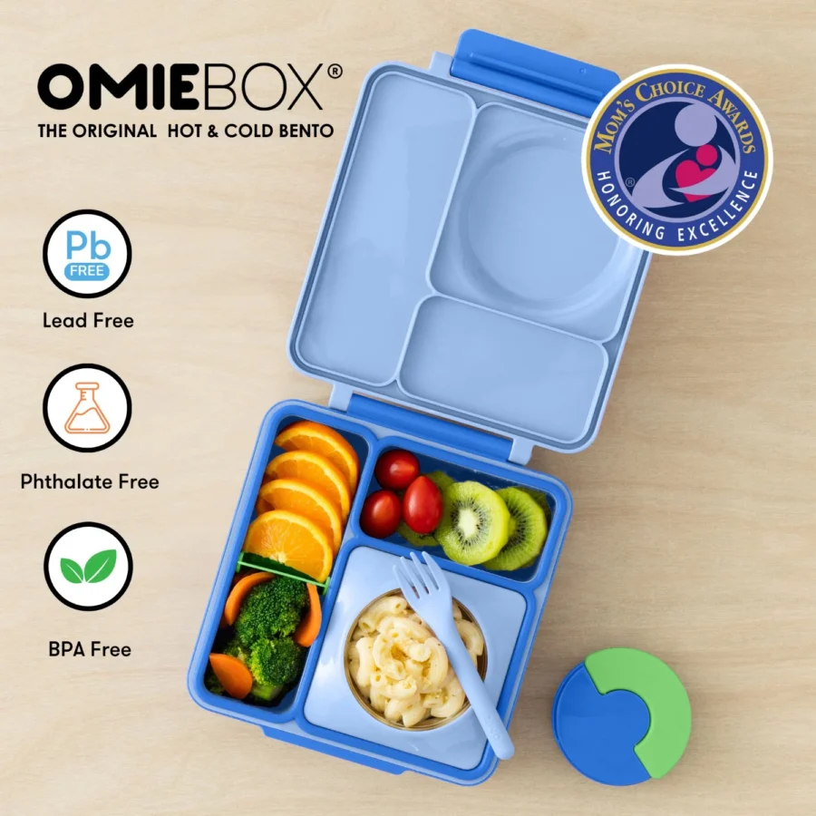 Omie Omiebox Lunch Box Z Termosem, Sea Blue - obrazek 6