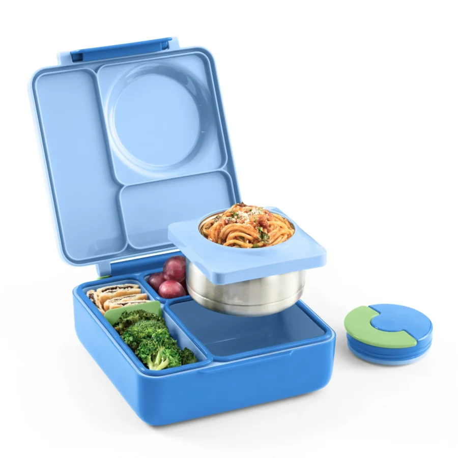 Omie Omiebox Lunch Box Z Termosem, Sea Blue - obrazek 3