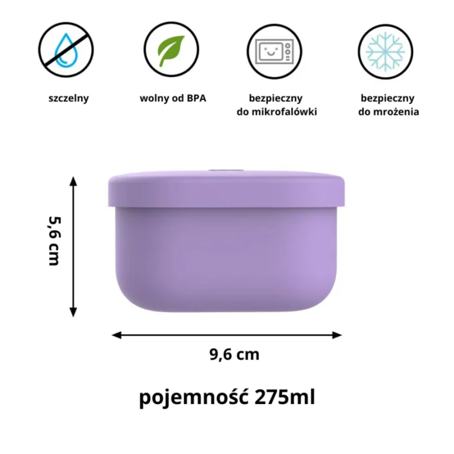 Omie Omiesnack Pojemnik Na Przekąski, Purple - obrazek 6