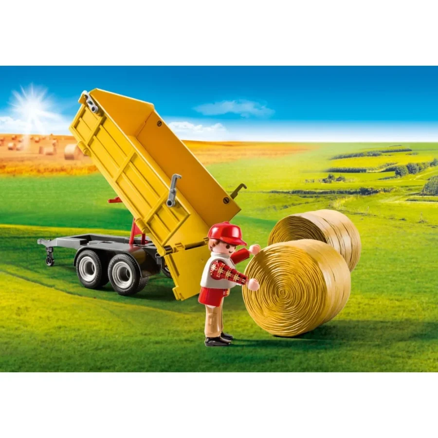 Playmobil Traktor z przyczepą - obrazek 5