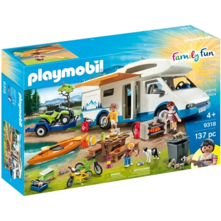 Playmobile Wycieczka samochodem kempingowym