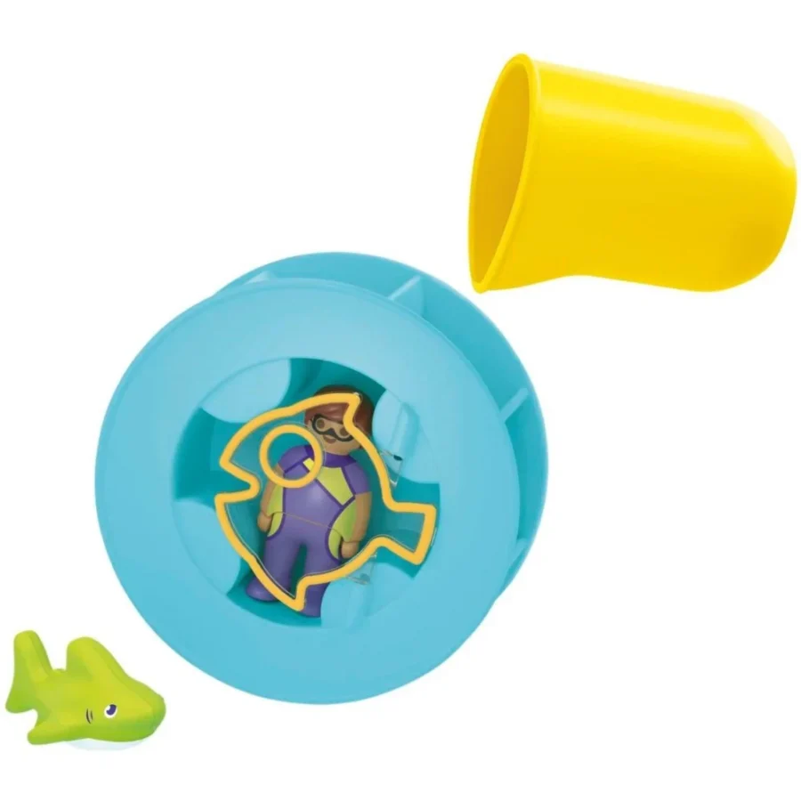 Playmobil JUNIOR AQUA: Młyn wodny z małym rekinem - obrazek 2