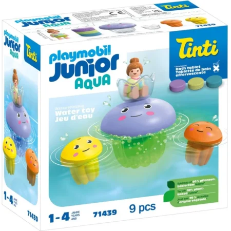 Playmobil JUNIOR & Tinti: Rodzina Kolorowych Meduz