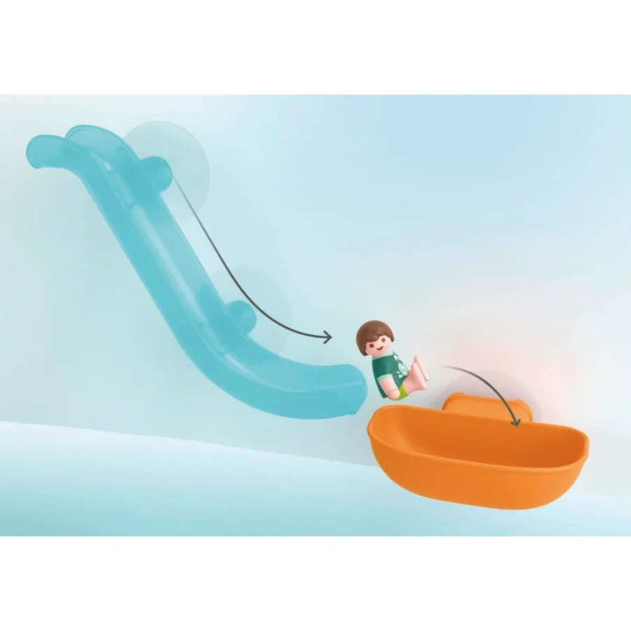 Playmobil JUNIOR AQUA: Wodna zjeżdżalnia z morskim zwierzątkami - obrazek 5