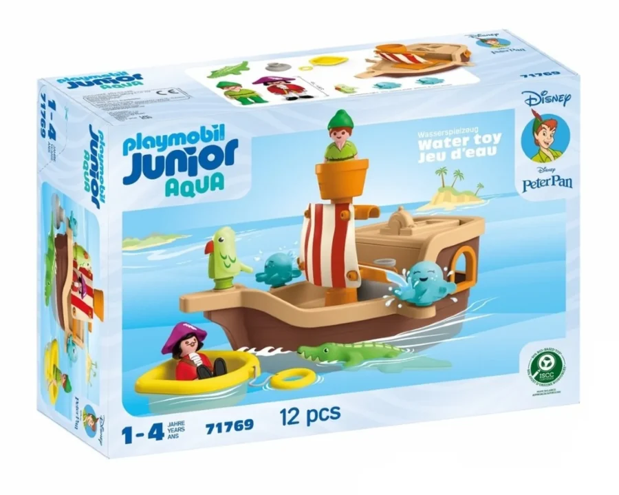 Playmobil JUNIOR & Disney: Piracki statek Piotrusi
