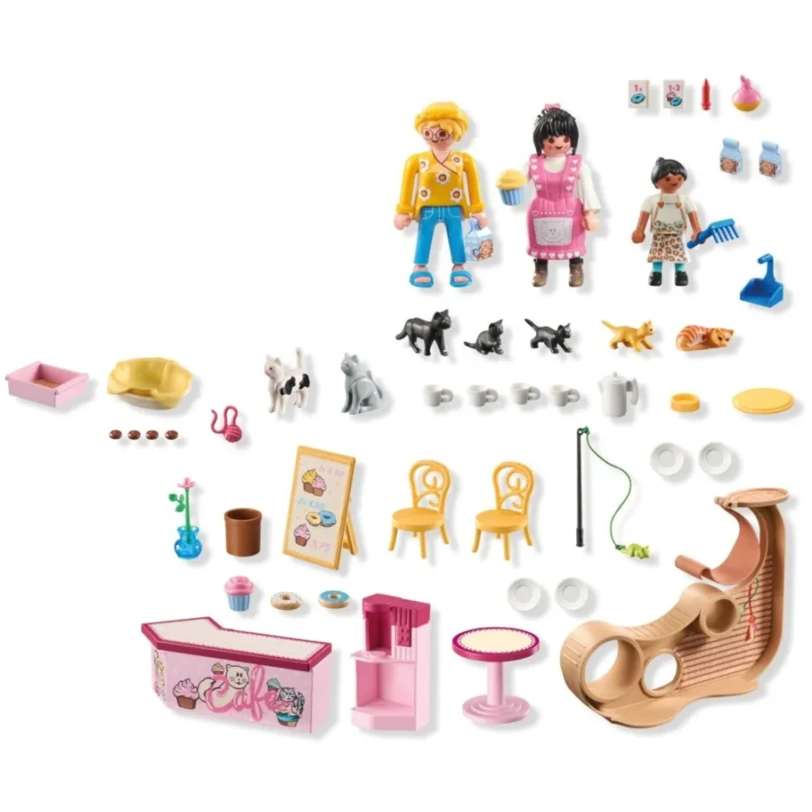 Playmobil Kocia Kawiarnia - obrazek 3