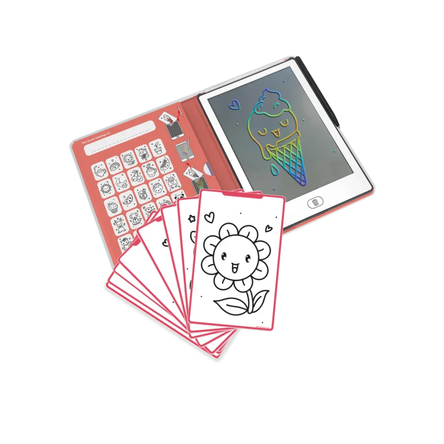 Kidywolf Pad Rysunkowy Z Ekranem LCD Kawai - obrazek 6