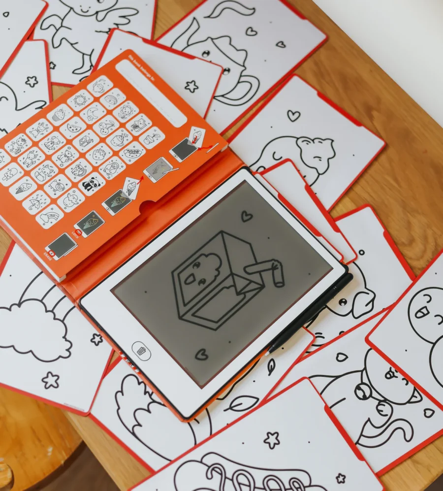 Kidywolf Pad Rysunkowy Z Ekranem LCD Kawai - obrazek 5