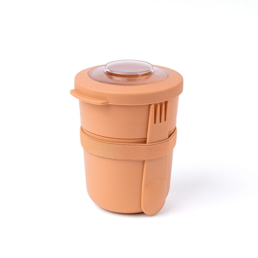 Amuse Pojemnik Na Jogurt Lub Zupę Ze Sztućcem Peach