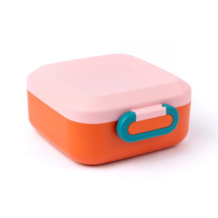 Amuse Lunchbox z przegródkami dla dzieci Rikko Poppy Flamingo / Amuse